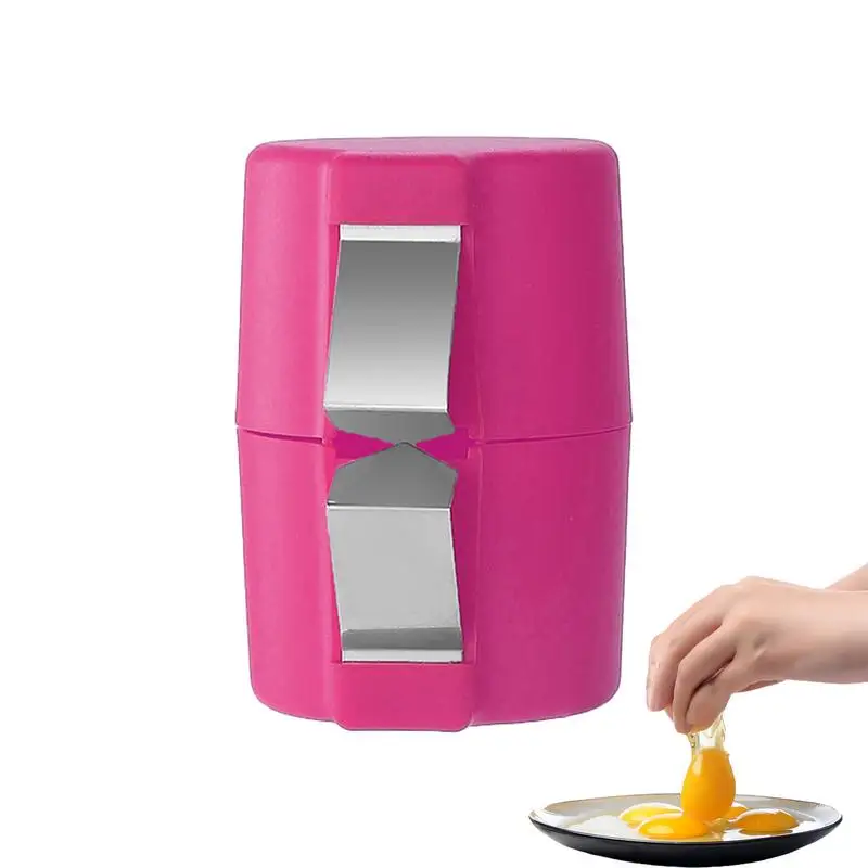 Eggshell Separator Hand Eggshell Cracker Tool Cracker Tool Kitchen Baking Tools Portable Egg Cracking & Cutting