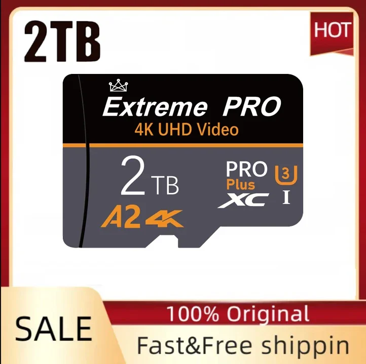 2Tb Mini Flash Sd Card 128Gb Scheda Di Memoria Ad Alta Velocità 256Gb Class10 Micro Tf/Sd Card 512Gb Extreme Pro Card Per Fotocamera Smartphone