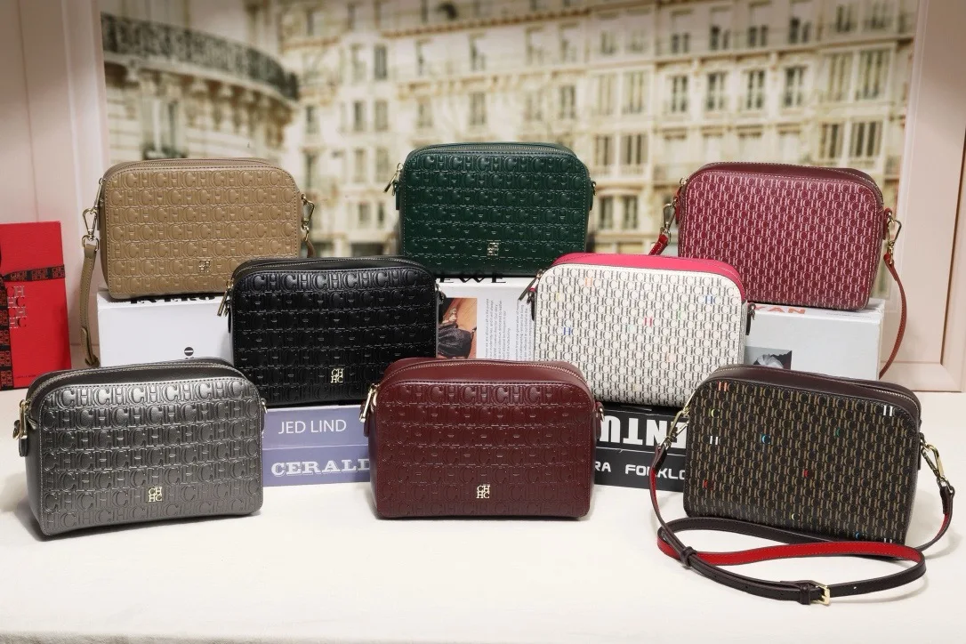 CILMI HARVILL CHHC 2022 Hot Selling Women's Square Bag Small Portable Leather Material Multicolor Choice Metal Zipper High-end