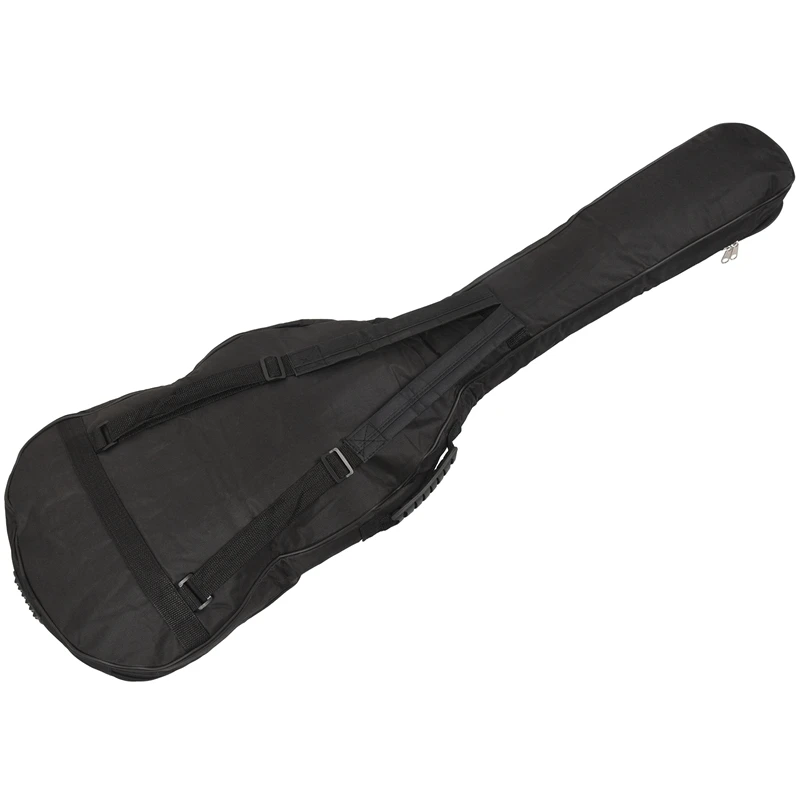 

Черный водонепроницаемый рюкзак с двумя ремешками для басов, женская сумка для электрической бас-гитары, толщина 5 мм, мягкая губка