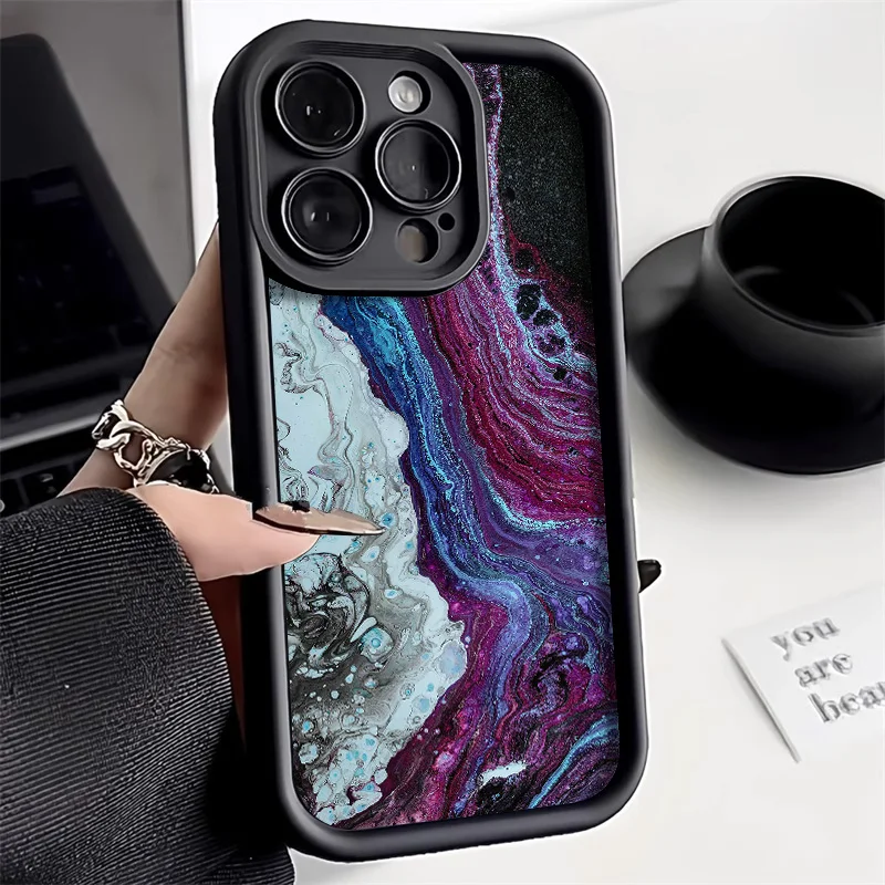 Soft Candy Liquid Silicone Phone Case - Durable & Stylish Design