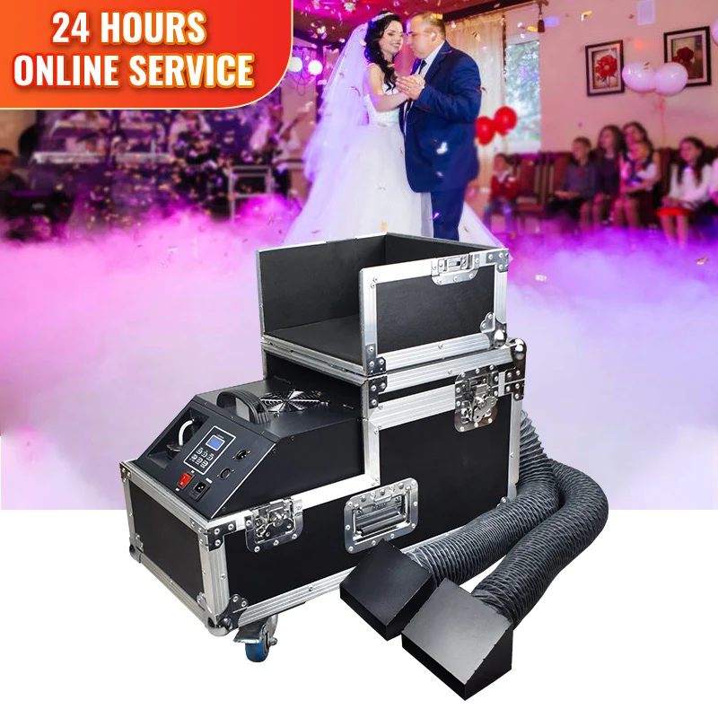 

Mglight 3000W Wireless DMX Low Lying Water Base Smoke Fog Machine for Wedding DJ Stage Party