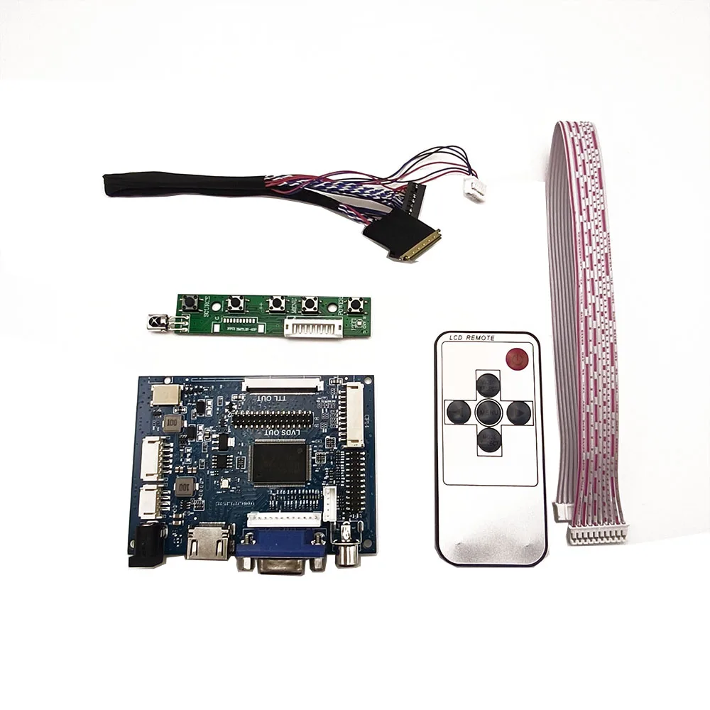 N156B6 LP156WH2 LP156WH4 LP156WH3 1366X768 40핀 LCD LED 스크린 HDMI+VGA+2AV 컨트롤러 드라이버 보드 모니터 패널