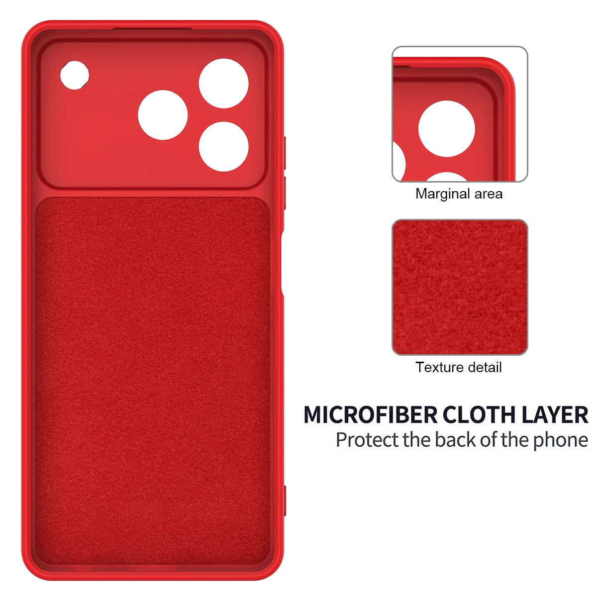 Ultra-Thin Fashion Matte Silicone Shockproof Case - Bare Feel Design