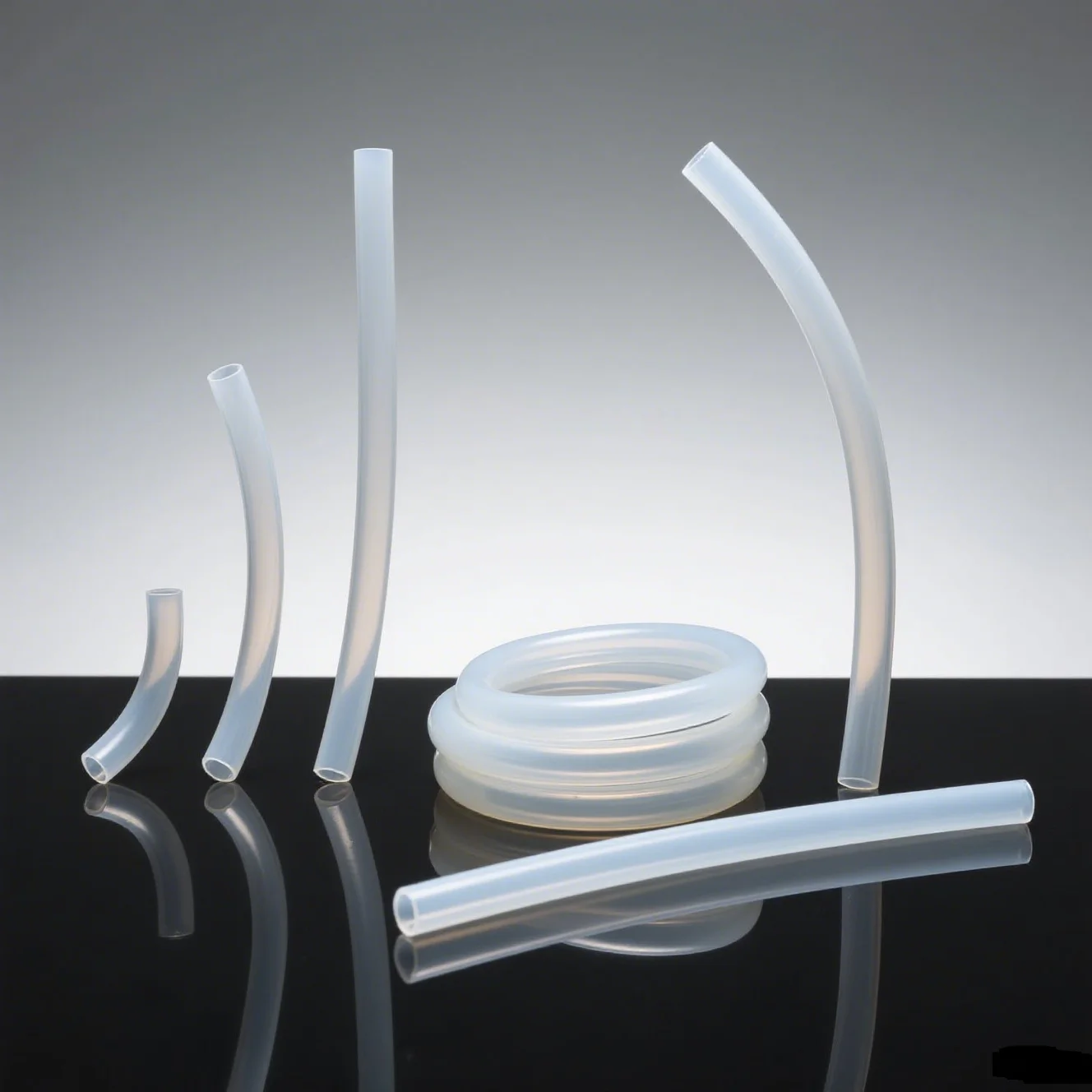 Custom Silicone Rubber Tube Hose Pipe Soft Diameter Flexible Food Grade aquarium Clear Peristaltic Pump 4mm-30mm outer