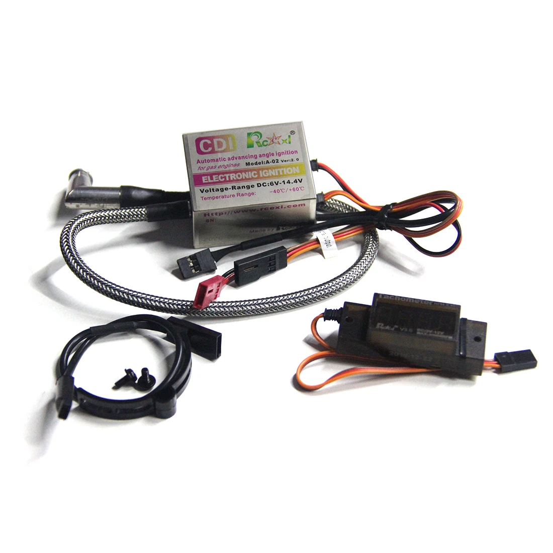 Cdi + Hall Sensor + Set Di Contagiri Per Toyan Modello Di Motore A Benzina/Motori A Benzina Convertito Dal Motore A Metanolo