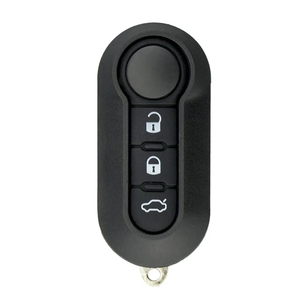 OkeyTech FOR FIAT 500 Panda Punto Bravo Ducato Stilo Flip Folding Car Key Shell Remote Auto Key Case Fob SIP22 Blade 3 Buttons folding car key shell