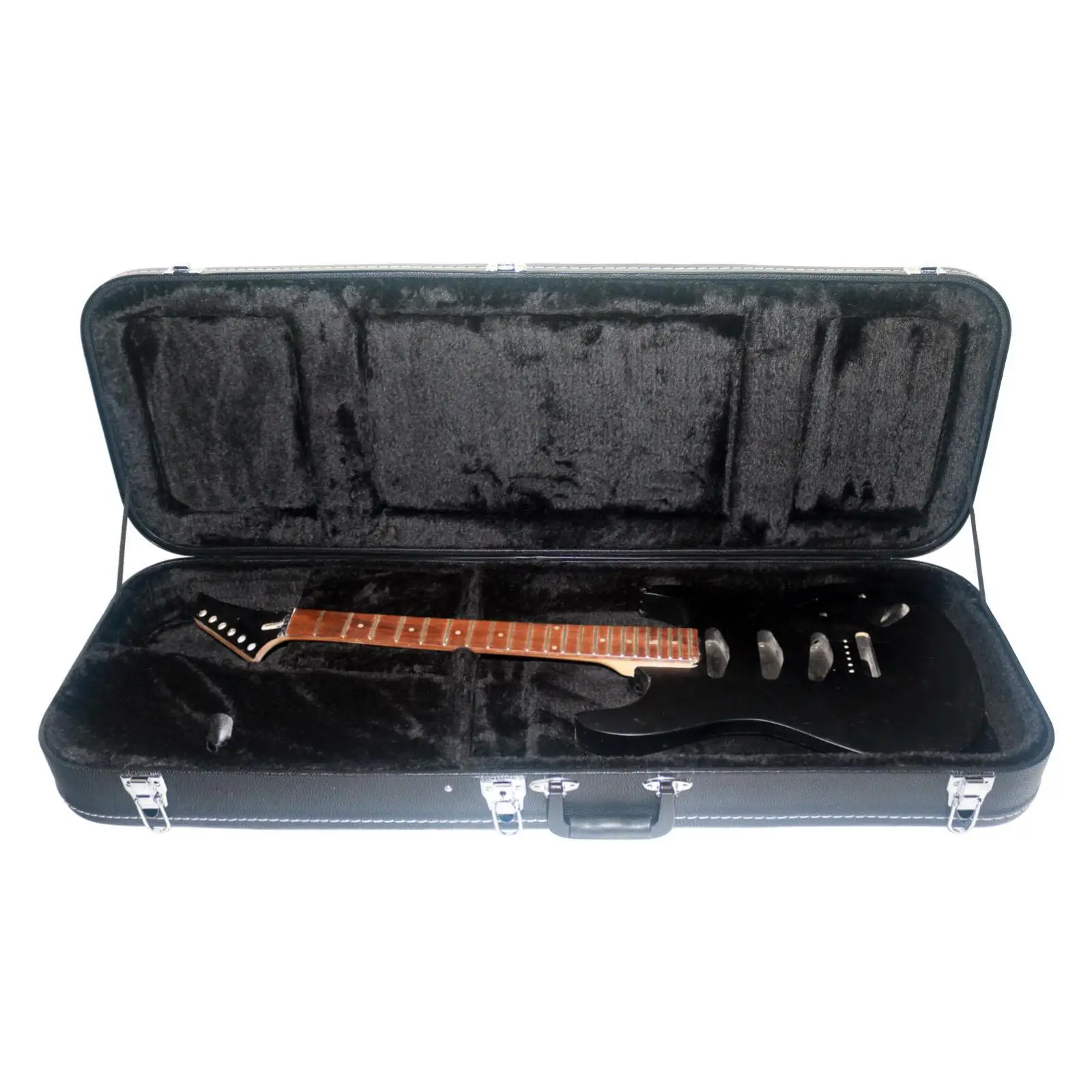 Carrying Bag Padded Guitar Case Thick Padding Handheld PU Leather Guitar Bag Side Handle Accessories Electric