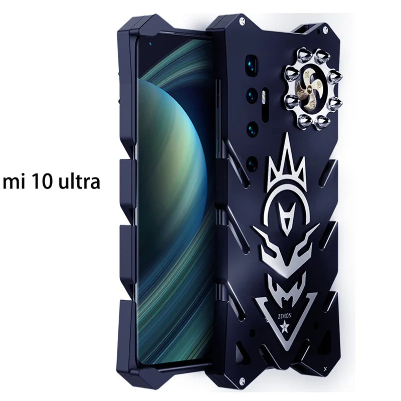 

Дропшиппинг Металлический Стальной машинный бампер для Xiaomi Mi 10 Ultra Armor Back для Xiaomi Mi 11 10 Mi11 Lite защитный чехол