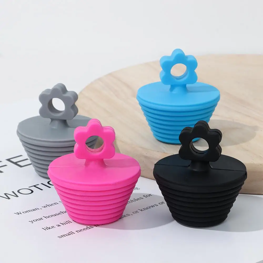 Silicone-Drain-Stopper-Universal-Bathtub-Plug-Shower-Bath-Tub-Sink ...