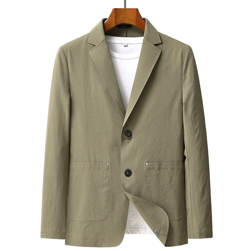 

KD1326.2-Spring and summer middle-aged sunscreen coat casual small suit