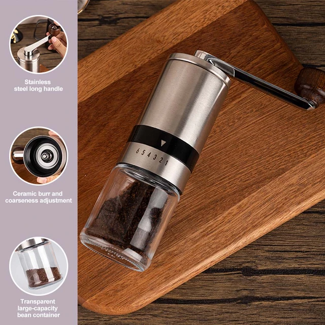 Buy Wholesale China Adjustable Manual Large Coffee Grinder Ceramic