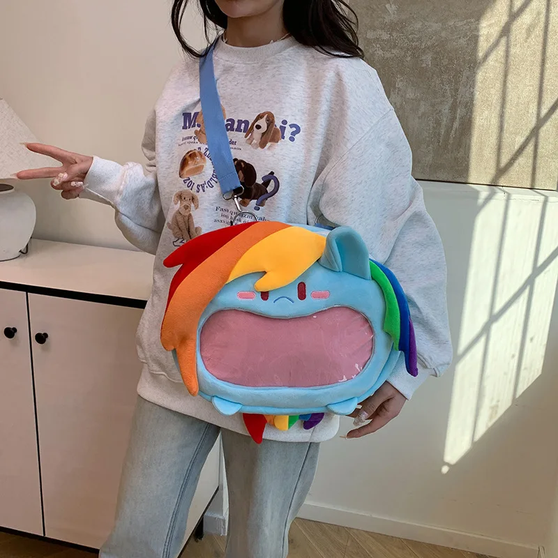 ตัวเลือกสินค้า กระเป๋าเป้ My Little Pony ลาย Rainbow Dash น่ารัก ใส่คอมพิวเตอร์ได้