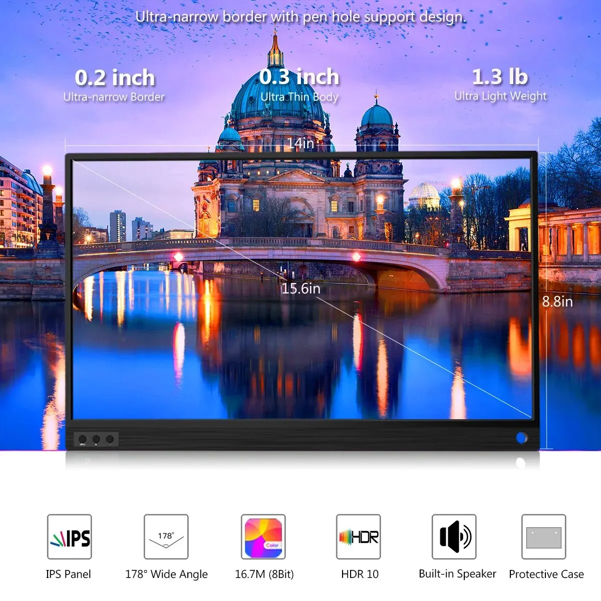 Zeuslap ޴ LCD   , ޴ PC Ʈ PS5 , 15.6 ġ, 120Hz