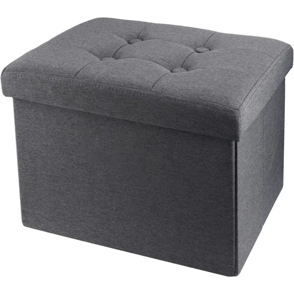 

Footrest Stool Small Ottoman with Storage Foldable Ottoman Foot Rest Footstool Bench