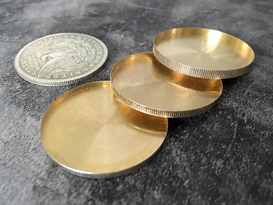 Exploded Morgan Coin Trick 3