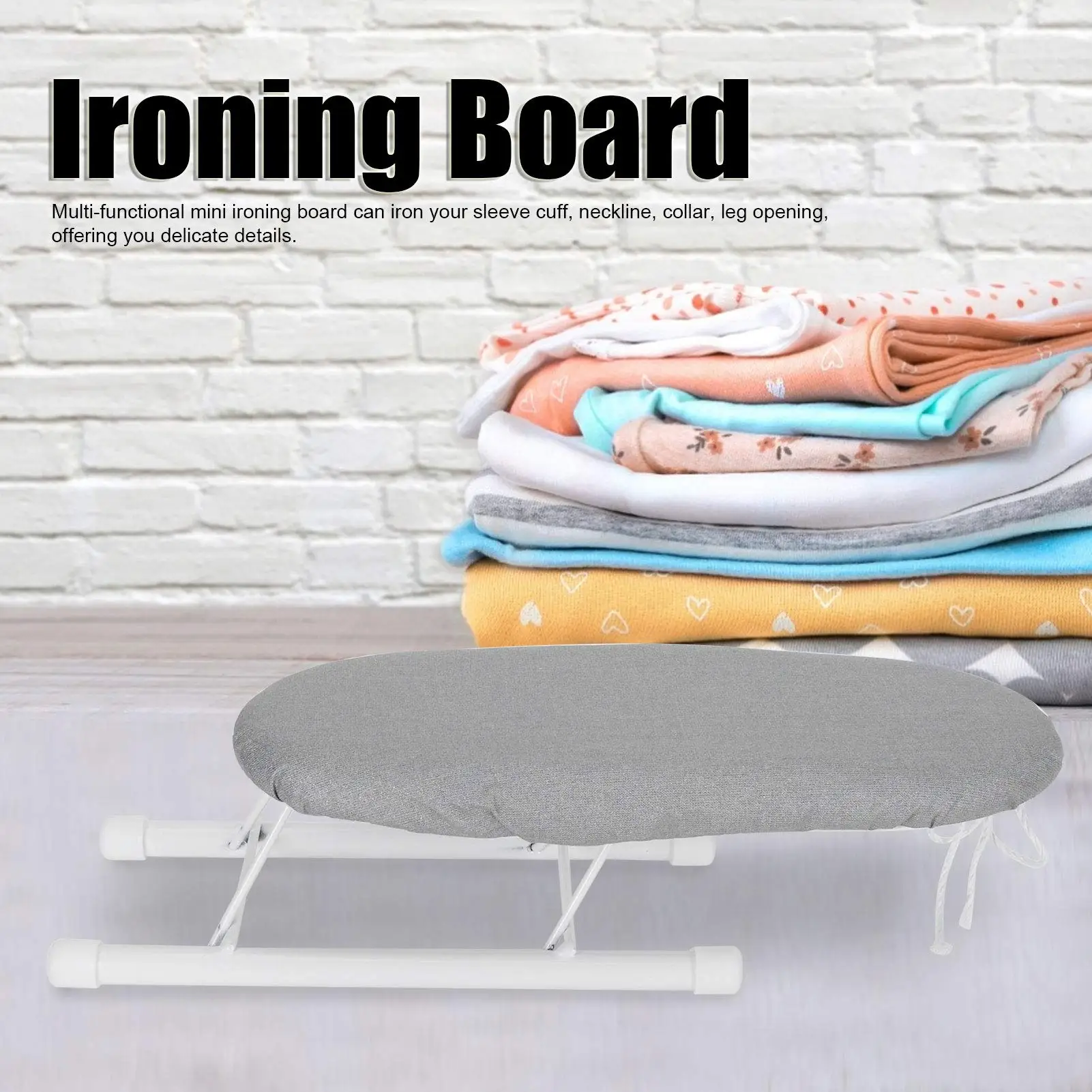 Mini Portable Foldable Sleeve Ironing Board – Desktop Clothes Ironing 6