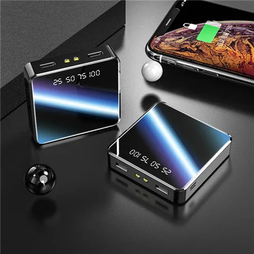 Fast Charging Power Bank 30000mah Mini Portable Digital Display Mobile Phone External Battery with LED Lamp for iPhone Xiaomi best portable charger for iphone Power Bank