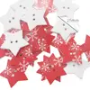 WBNNVN Mix 30Pcs Wood Buttons For Christmas Craft Decoration DIY Art Learning Accessories 4