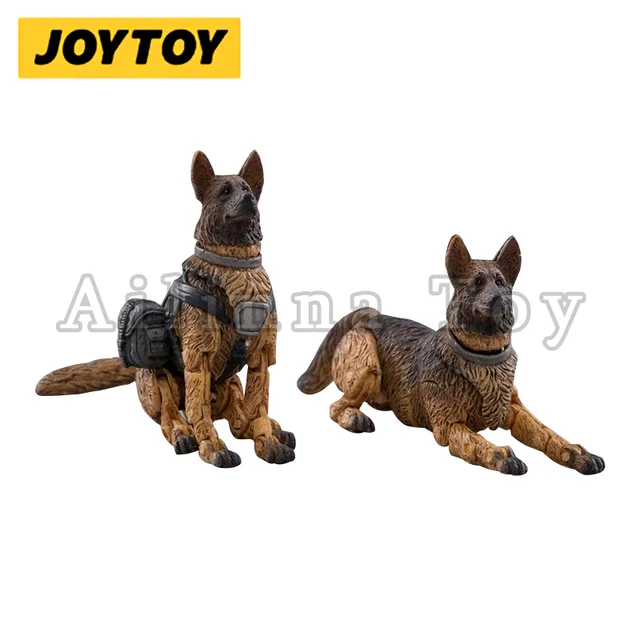 Joy Toy Military Dog 1:18 Scale Action Figure 2-Pack
