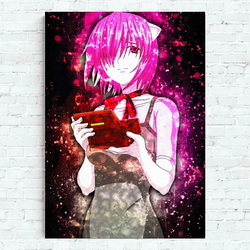 Elfen Lied  Minimalist poster, Anime, Anime shows