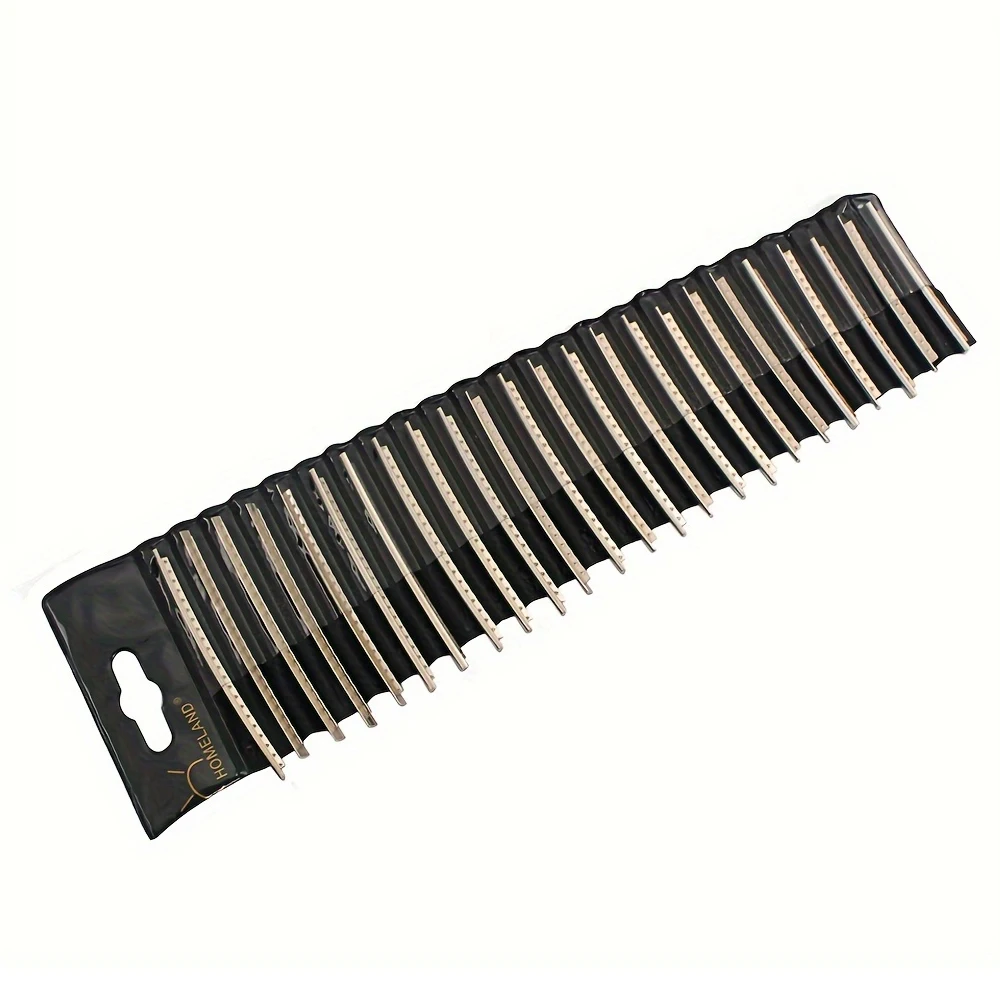 Guitar Parts 24pcs 2.7mm Stainless Steel Fretwires Guitar Frets Wires Electric Bass Guitar Fingerboard Replacement