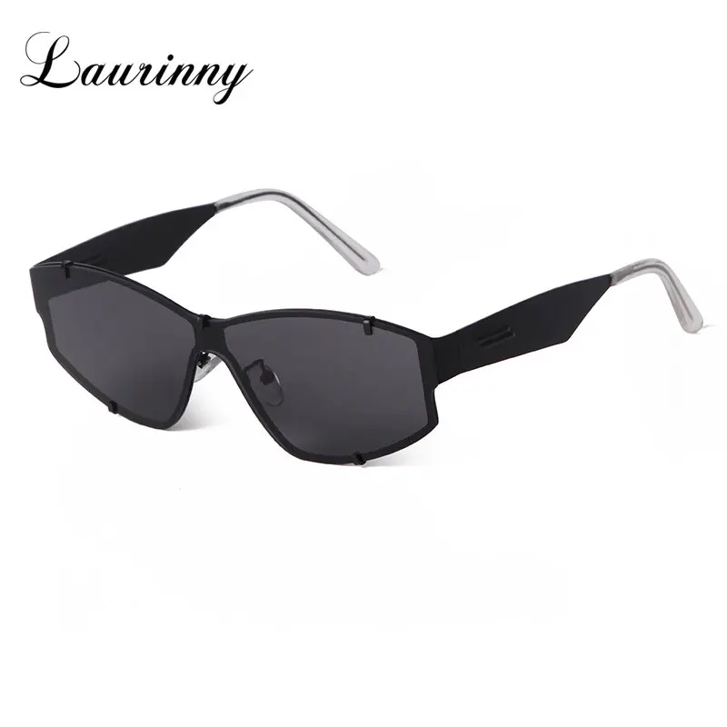 

LAURINNY Retro Metal Rectangle Sunglasses Vintage UV400 Lens Sun Glasses Small Oval Eyeglasses Frame Eyewear for Women Men