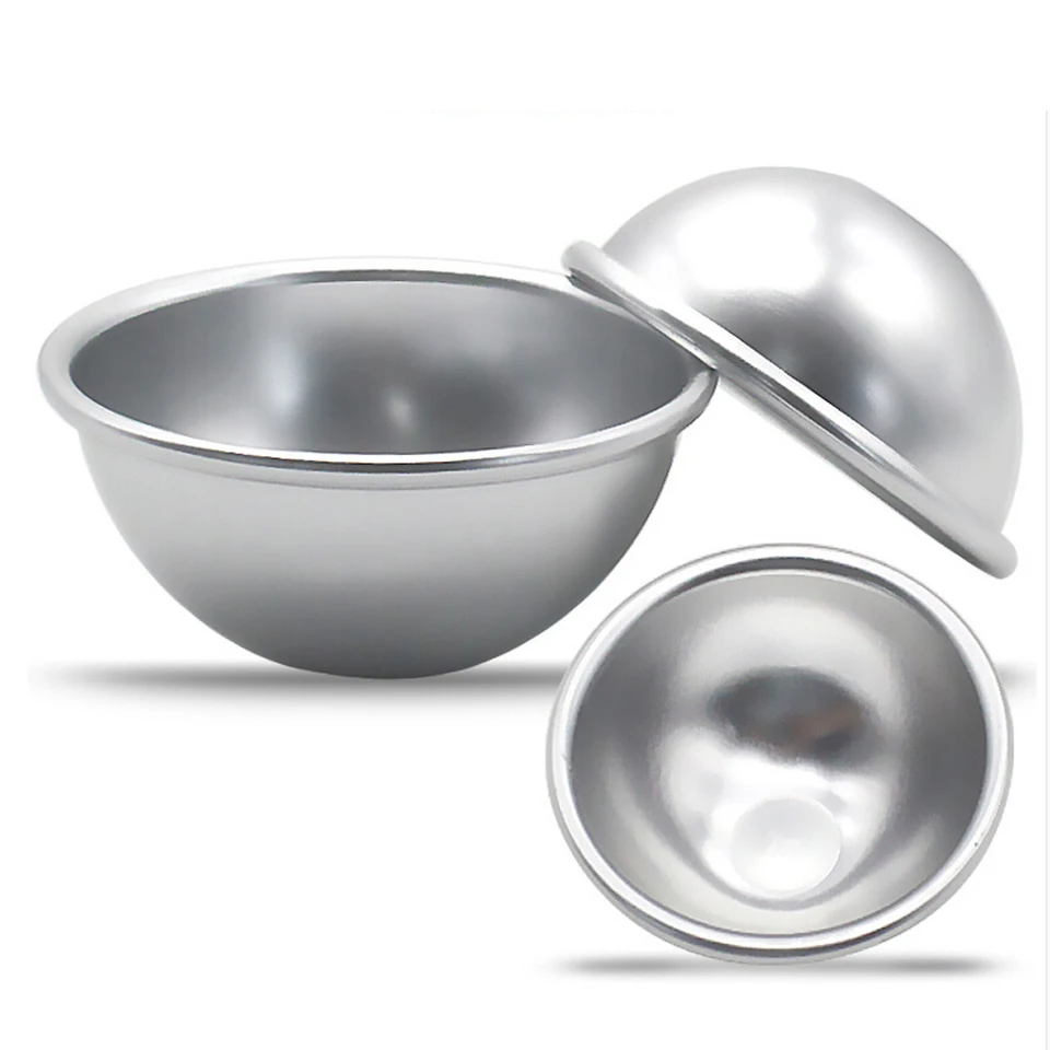 Semicircular Bath Bomb Mold Salt Ball Baking DIY Metal Mould Manual Mold​