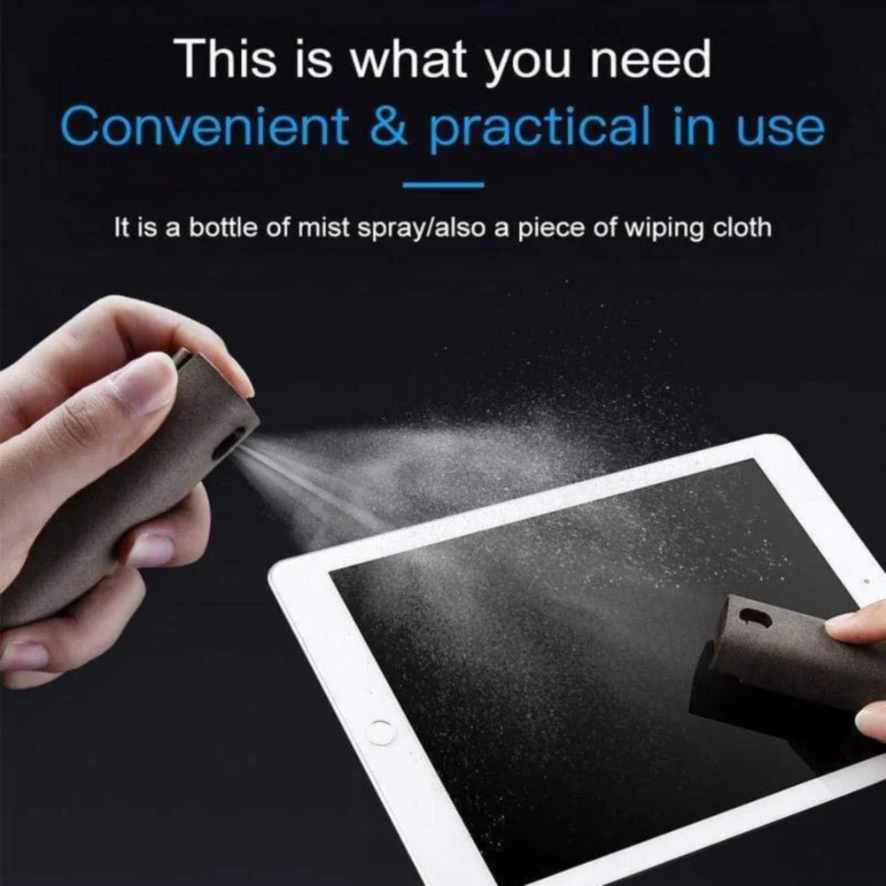 3 In 1 Fingerprint-Proof Screen Cleaner Phone Screen Cleaner Spray Computer Dust Mobile Clean The Shell Limpiacristales