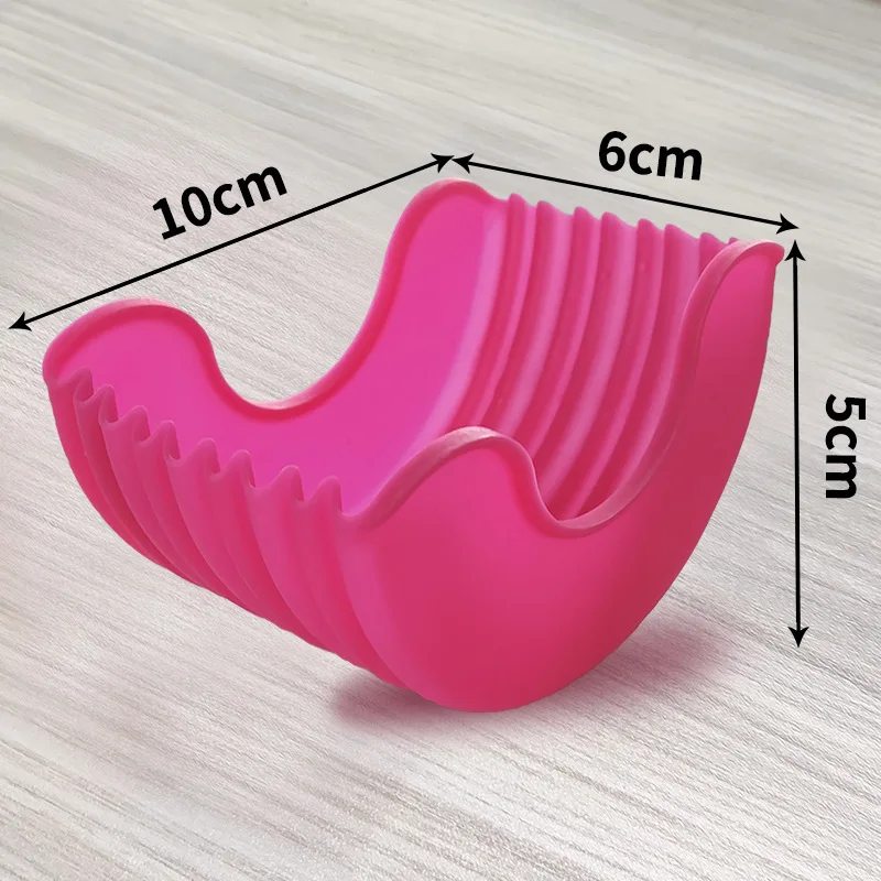 Contact-free Silicone Burger Rack Holder for Household for silicone burger rack