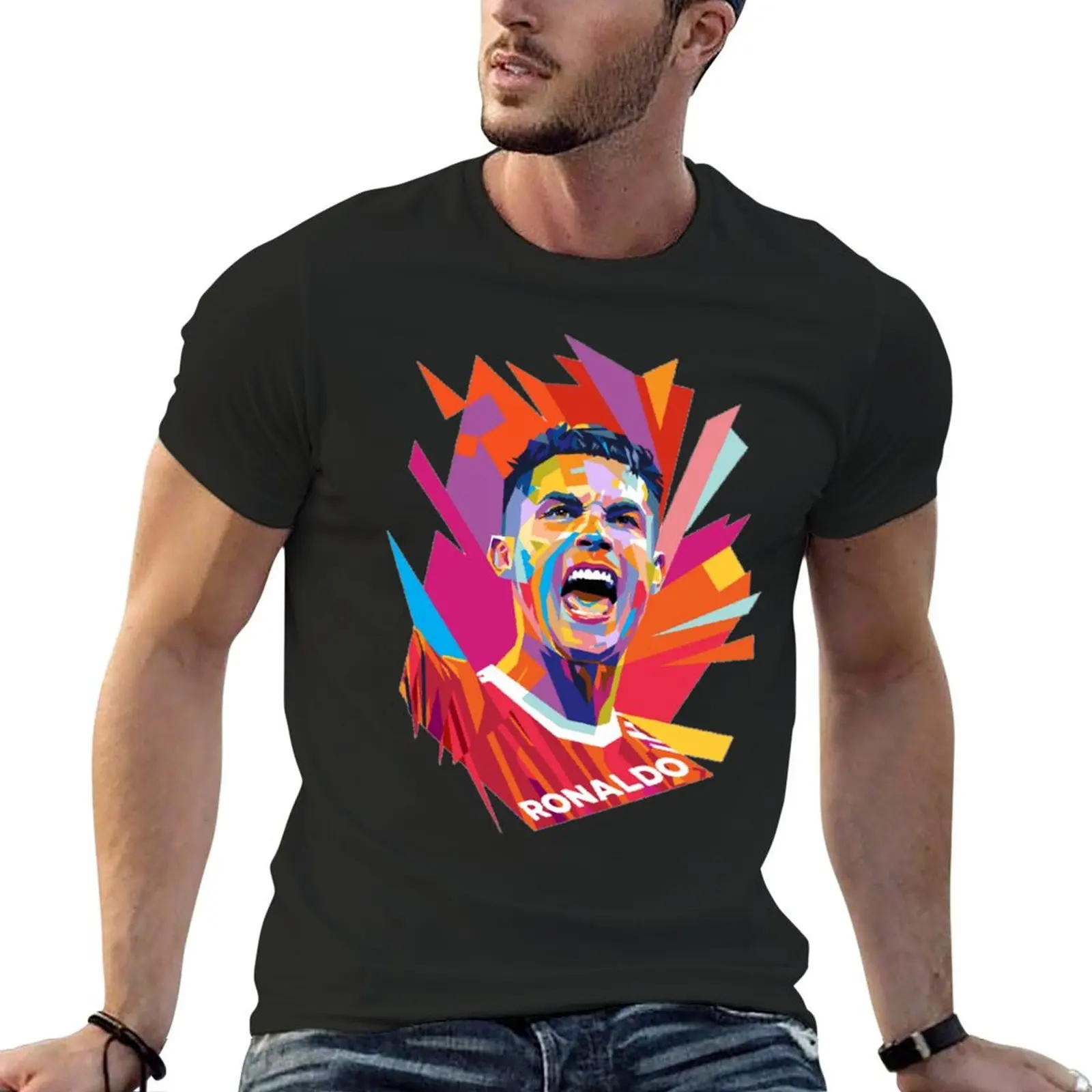 Brasile (1) T-Shirt Cristianoes E Ronaldo Girocollo Sport Tshirt Creative Home Humor Taglia Usa