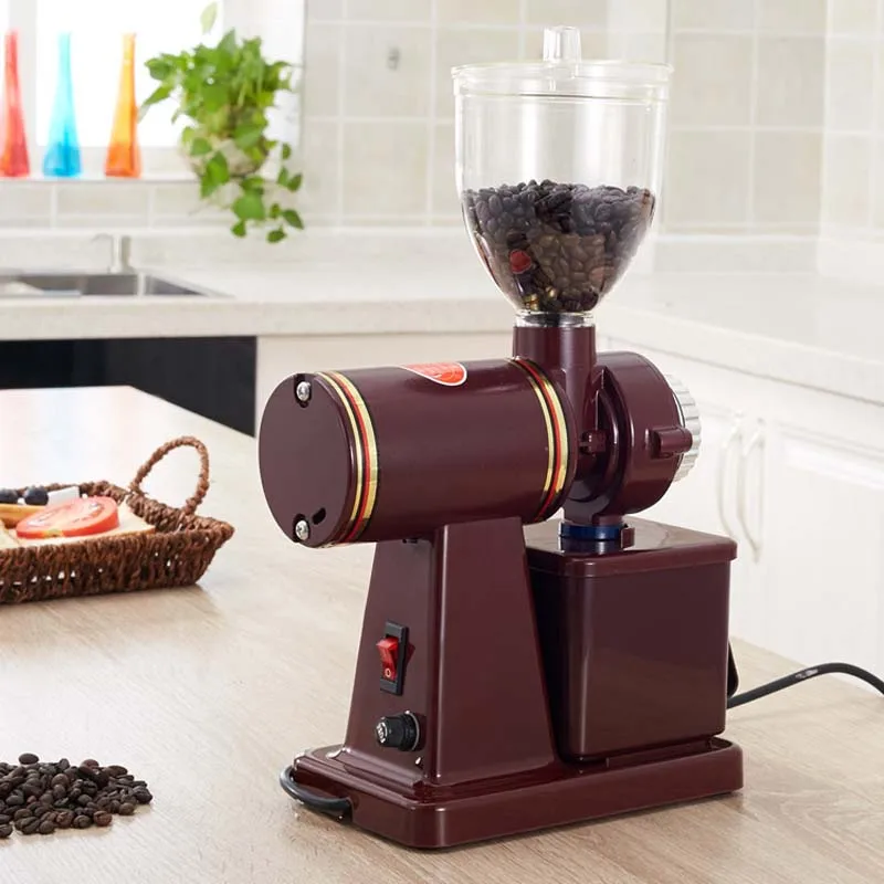 

110V 220V Coffee Grinder Electric Red/Black Available Coffee Mill Bean Grinder Machine Coffee Beans Grinding Machine