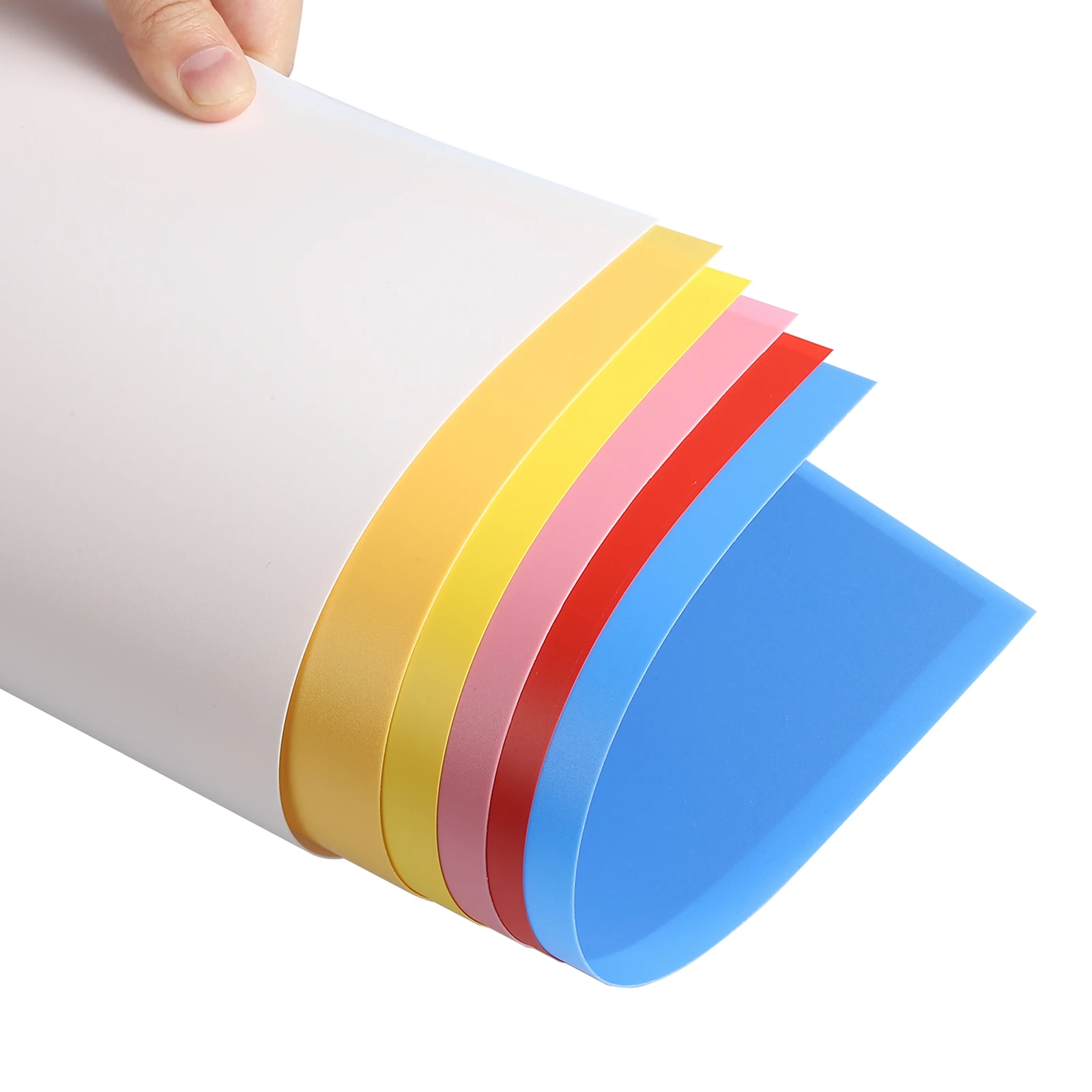 20 Mil Clear PVC Binding Covers Front View Protector Un-Punched A4 Letter Size 10/20Pcs for Presentation Report Paper Document
