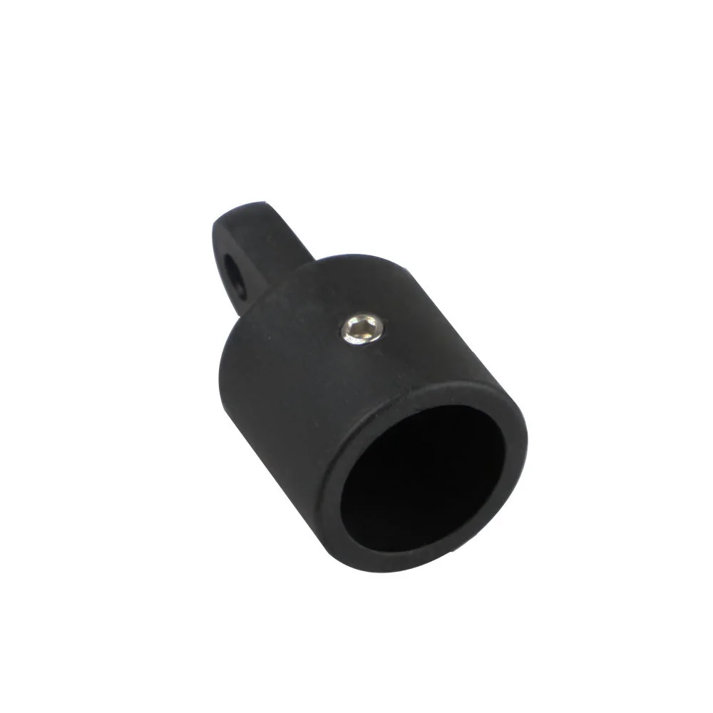Black Nylon Top Cap High Strength 22MM 25MM Marine Bimini Tops Plastic Bimini Fittings For Yacht Boat 2PCS Bimini Top Fittings