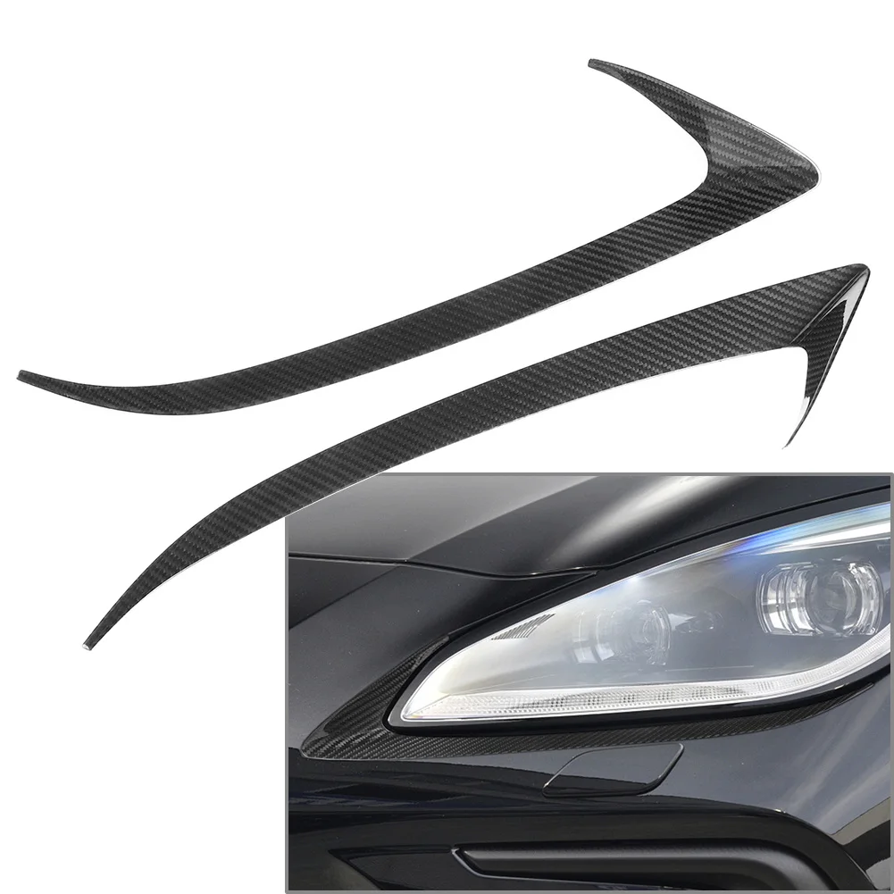 Dry Carbon Fiber Car Headlight Headlamp Eyebrows Eyelids Frame Trim Cover For Toyota GR86 For Subaru BRZ 2020 2021 2022 2023 1 Dry Carbon Fiber Car Headlight Headlamp Eyebrows Eyelids Frame Trim Cover For Toyota GR86 For Subaru BRZ 2020 2021 2022 2023 1
