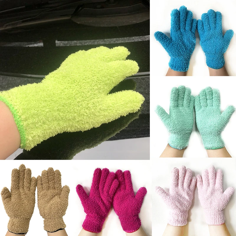 Soft Car Cleaning Glove Ultra Soft Mitt Microfiber Madness Wash Mitt Microfiber  Wash Mitt Easy To Dry Auto Double-faced Glove - AliExpress