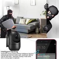 Wifi IP Camera YCC365 Plus Smart Home Auto Tracking 1620P Full Night Vision Network Wireless CCTV Video Baby Security Camera 5