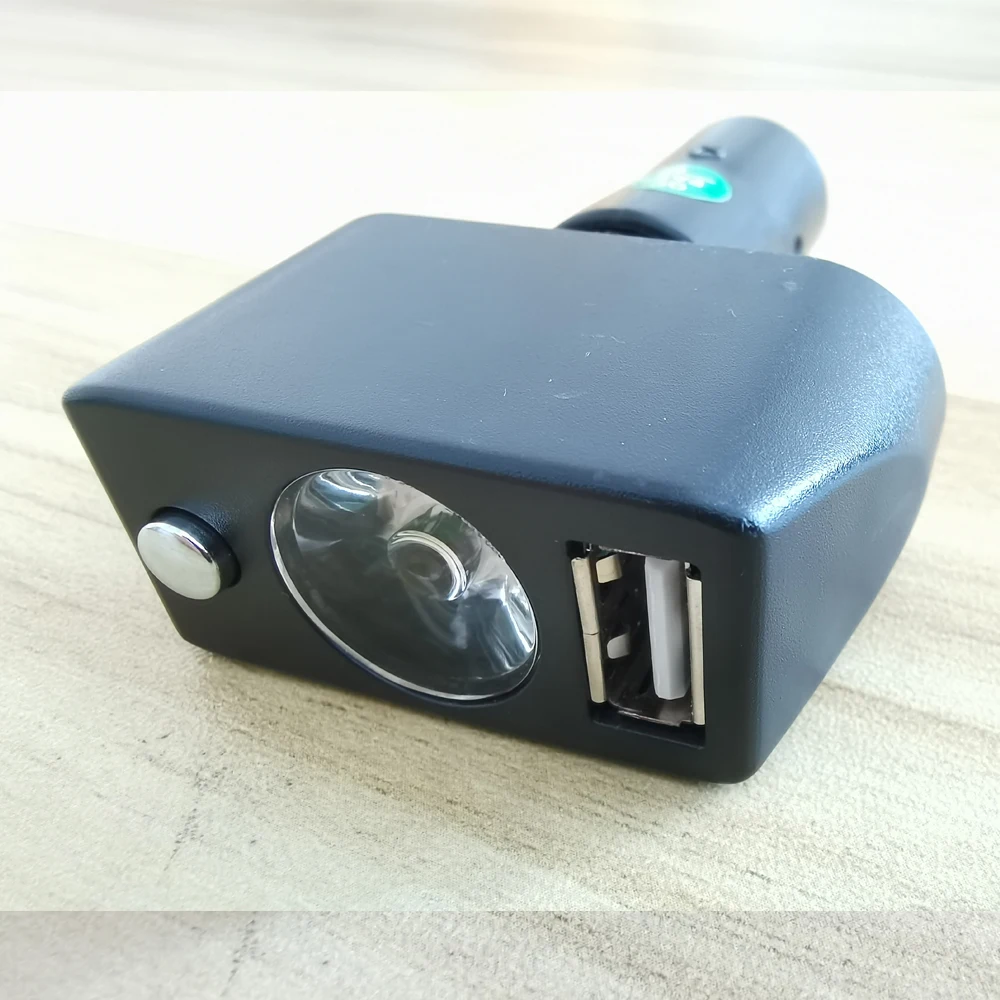 Electric wheelchair lighting controller light mobile phone USB charging Power wheelchair Dual lamp USB charger