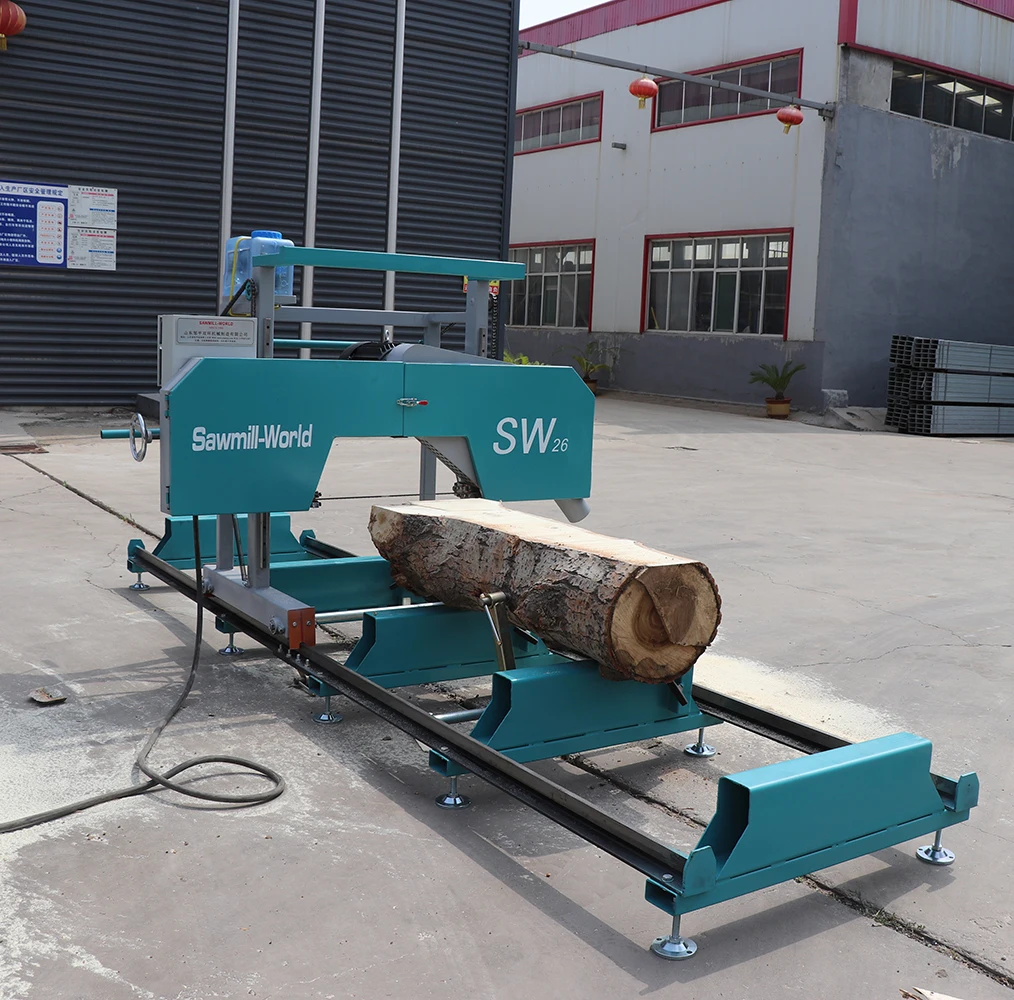 

Portable Sawmill for Wood Working EPA Engine MG26 Machine on Sale