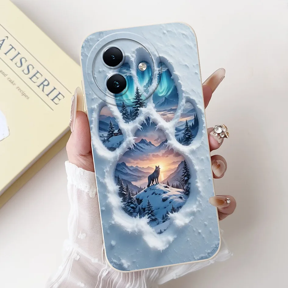 Shockproof Marble Cartoon Fashion Protective Case with Soft Bumper Design