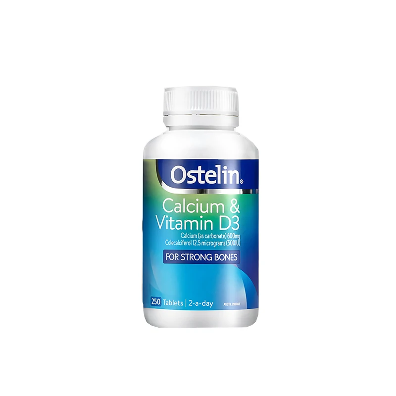 

Ostelin Calcium & Vitamin D3 250 Tablets