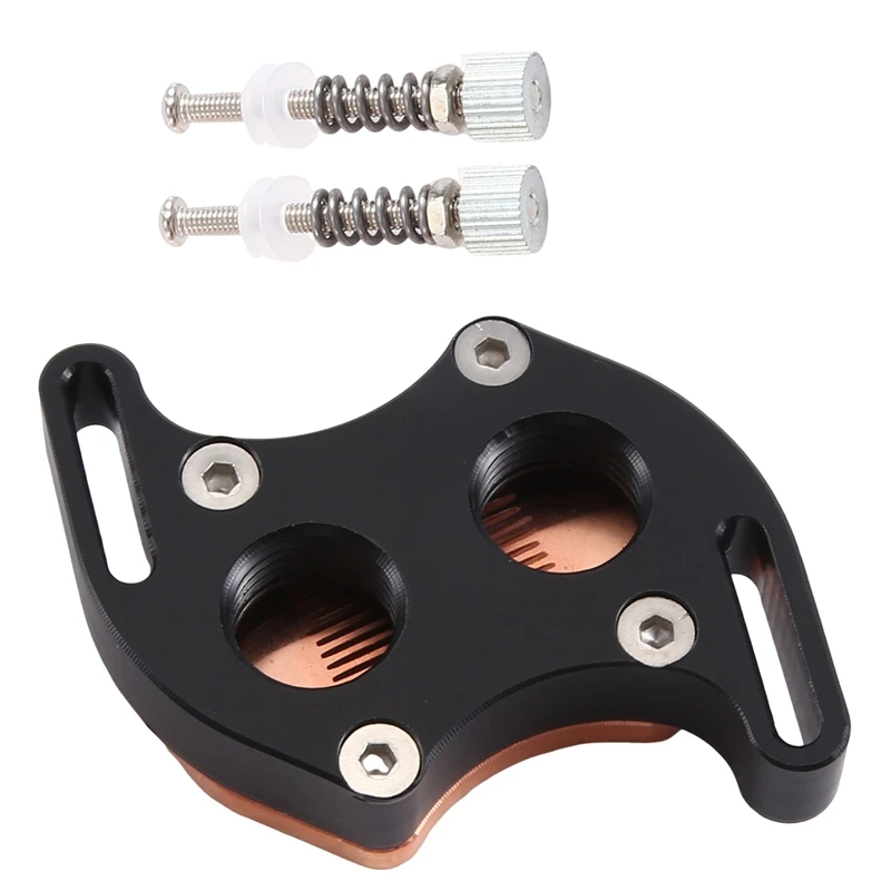 S-Shaped CPU Water Cooling Block Cooler South Bridge Northbridge Block For Computer CPU Easy Install Easy To Use