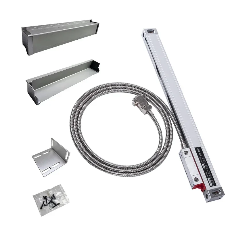 NT-M 1um 고정밀 밀링 선반 그라인더 DRO 리니어 글래스 스케일 450mm-1000mm TTL 5VDC 격자 눈금자 센서 변위