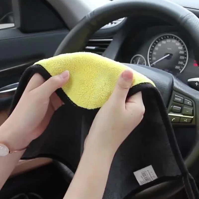 Car Wash Microfiber Towel 30x30/40/60CM Car Cleaning Drying Cloth
