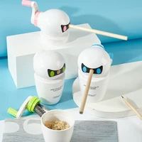 1pc Pencil Sharpener Manual Pencil Sharpener Robot  Shape Pencil Cutter for Classroom/Office/Home/Kids Gift 1