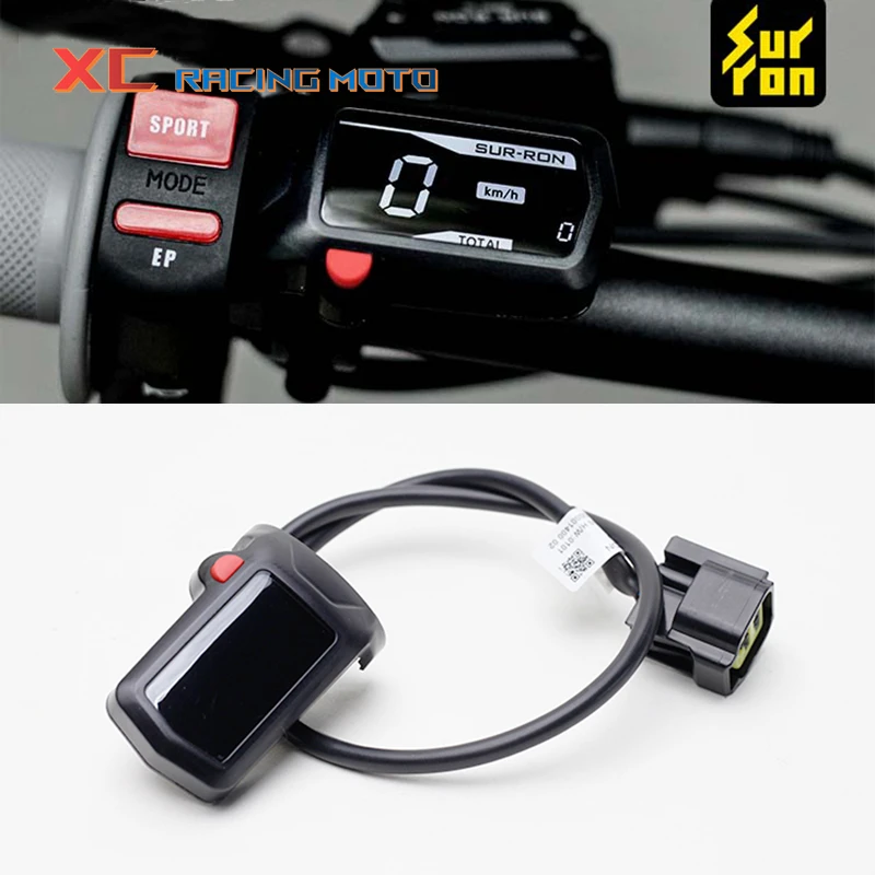 New Motorcycle Hour Meter Handlebar Speed Meter Assembly Speedometer