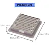 Memo Pad Sticky Note Holder with Stencil Post Note Holder Desk for Dorm Room and Office 1
