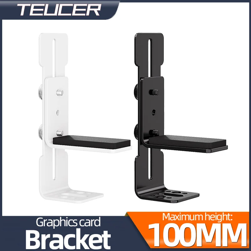 Teucer VC-5 Graphics Card Holder Adjustable Jack GPU Video Card Bracket Prevent Sagging for ITX/ATX Desktop PC Case Accessory