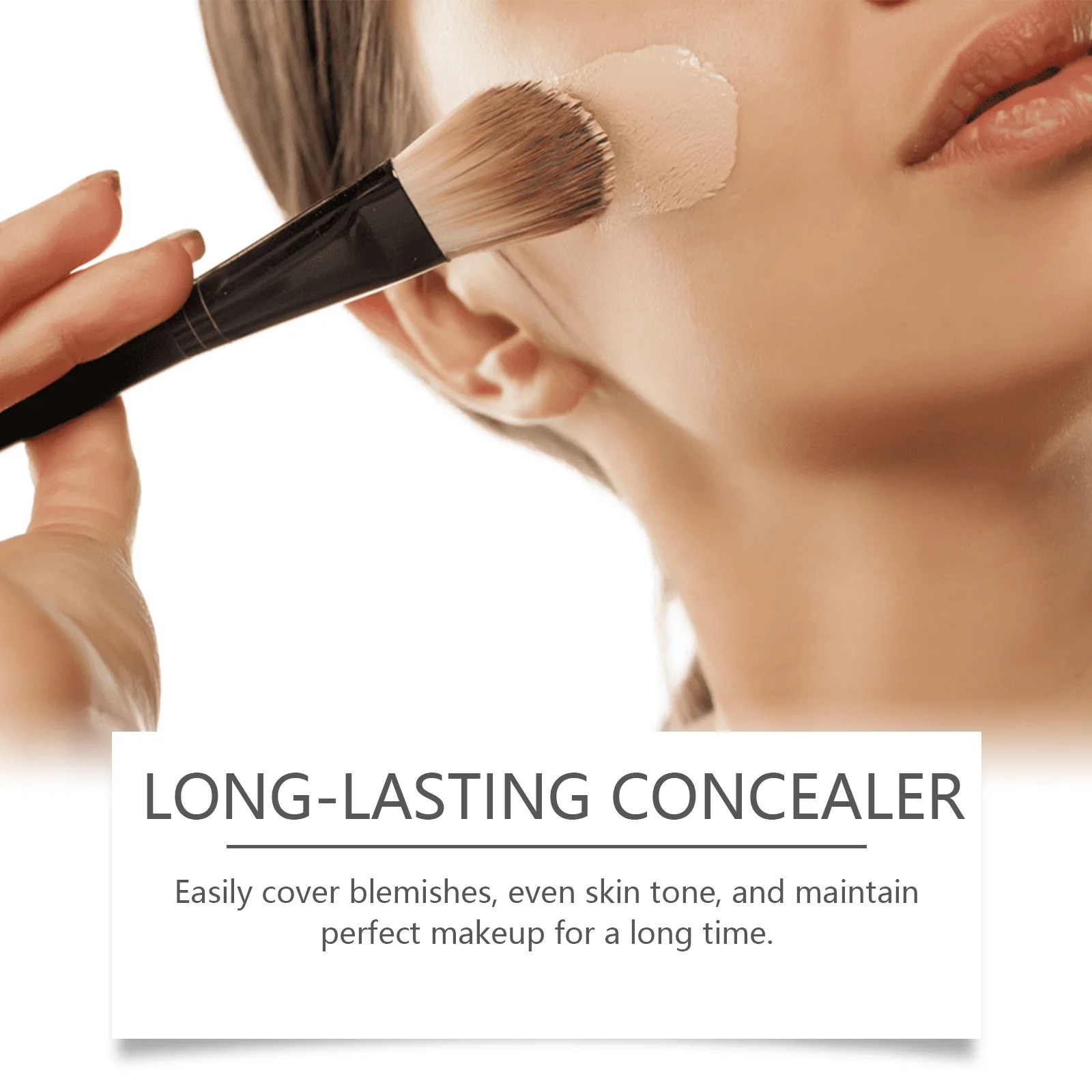 Foundation Color Changing Matte Concealer Soft Nude Face Full Cover Long Lasting Hydrating Makeup Base Liquid Foundation Cream 3