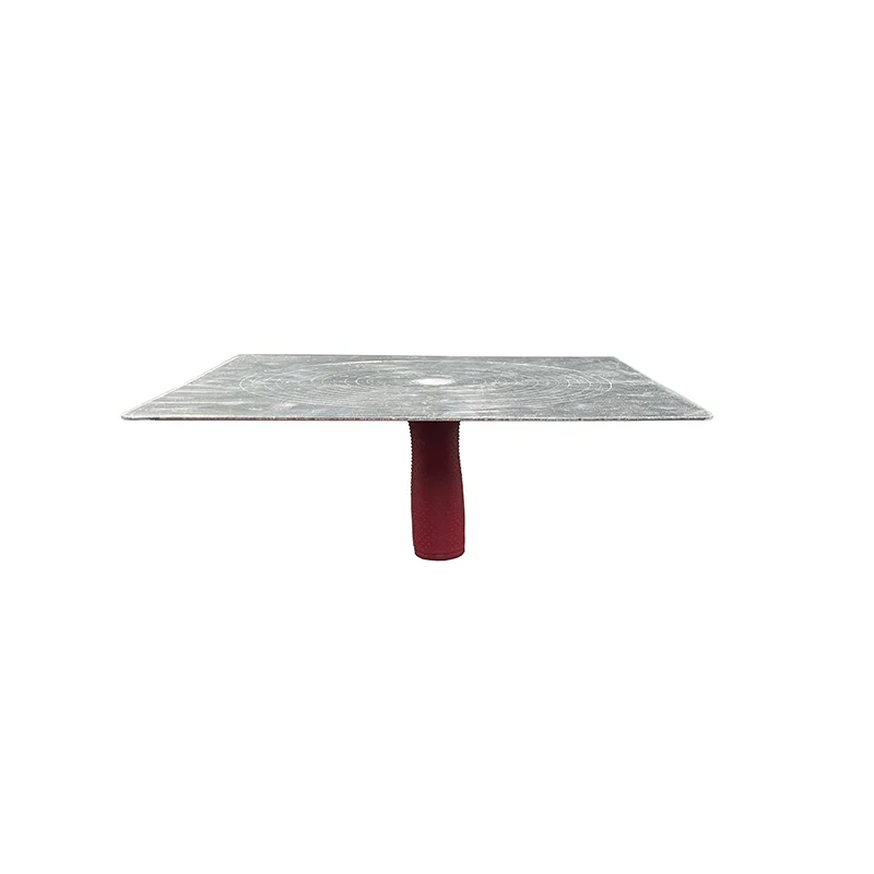 300x300mm Aluminum Hawk with Ergo Grip Durasoft Handle and Callus Preventer for Masonry, Drywall
